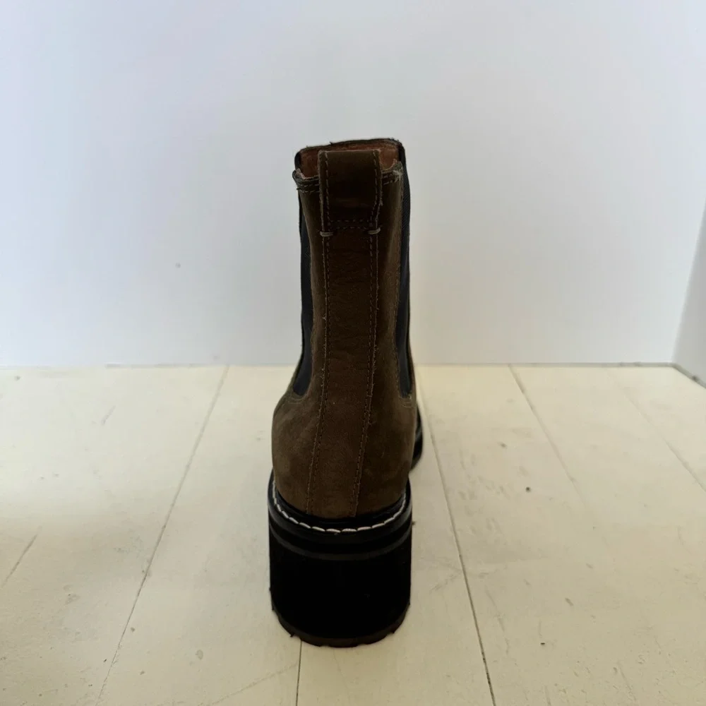 Madewell The Carina Platform Chelsea Boots